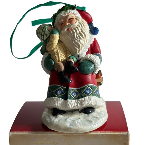 Hallmark Keepsake Ornament Sittin' On Santas Lap 2006 Christmas Untested - Picture 1 of 8
